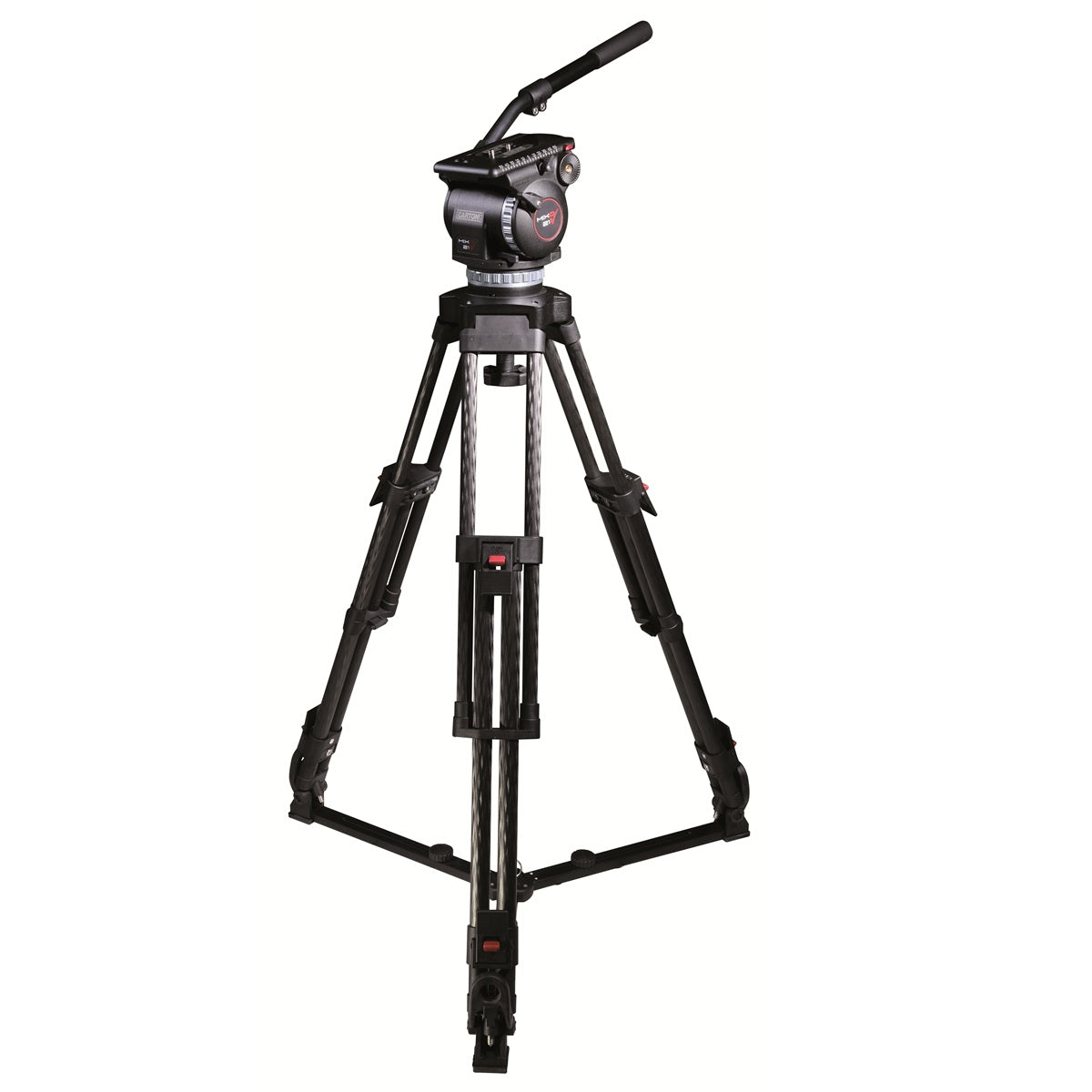 Видеостатив комплект Cartoni MIXO 21 Карбонов 100mm 2 stage - подов паяк