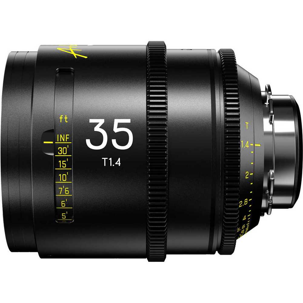 Обектив DZOFILM Arles Prime 35mm T1.4 (PL, Метрична скала)