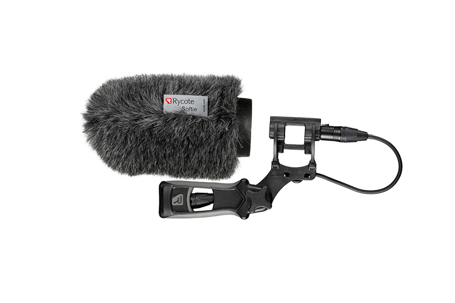 Комплект ветробран Rycote 12m Classic-Softie Camera (19/22) с ръкохватка/адаптер за буум