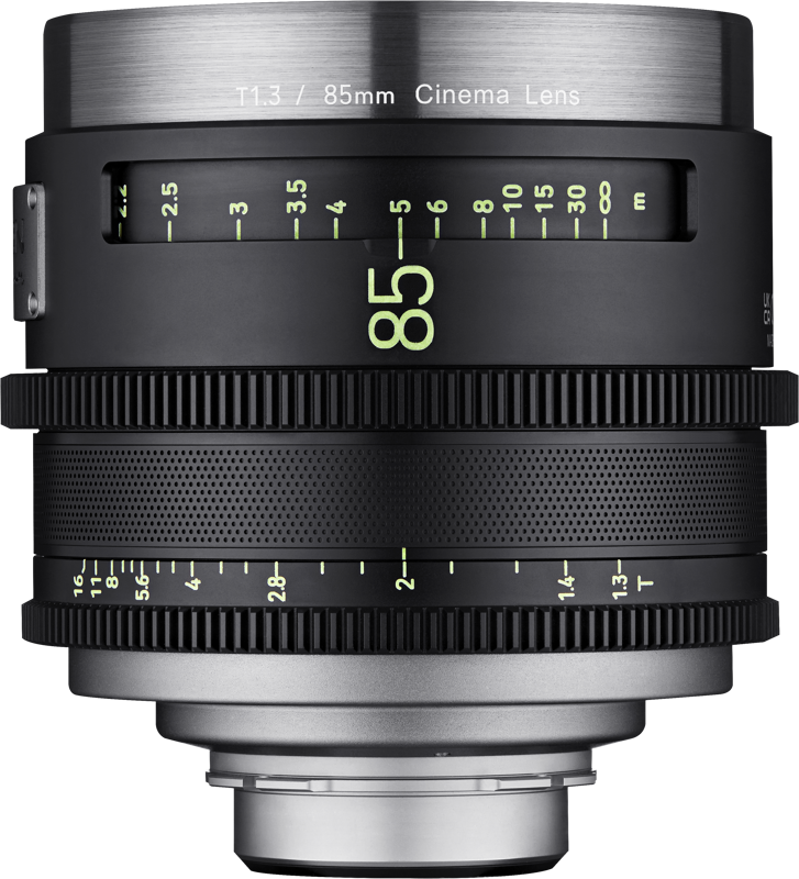 Кино обектив XEEN Meister 85mm T1.3 Sony E - 8K - Карбонов корпус