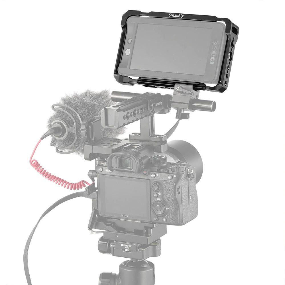 SmallRig Monitor Cage with Sunhood for SmallHD 502 Bright Monitor