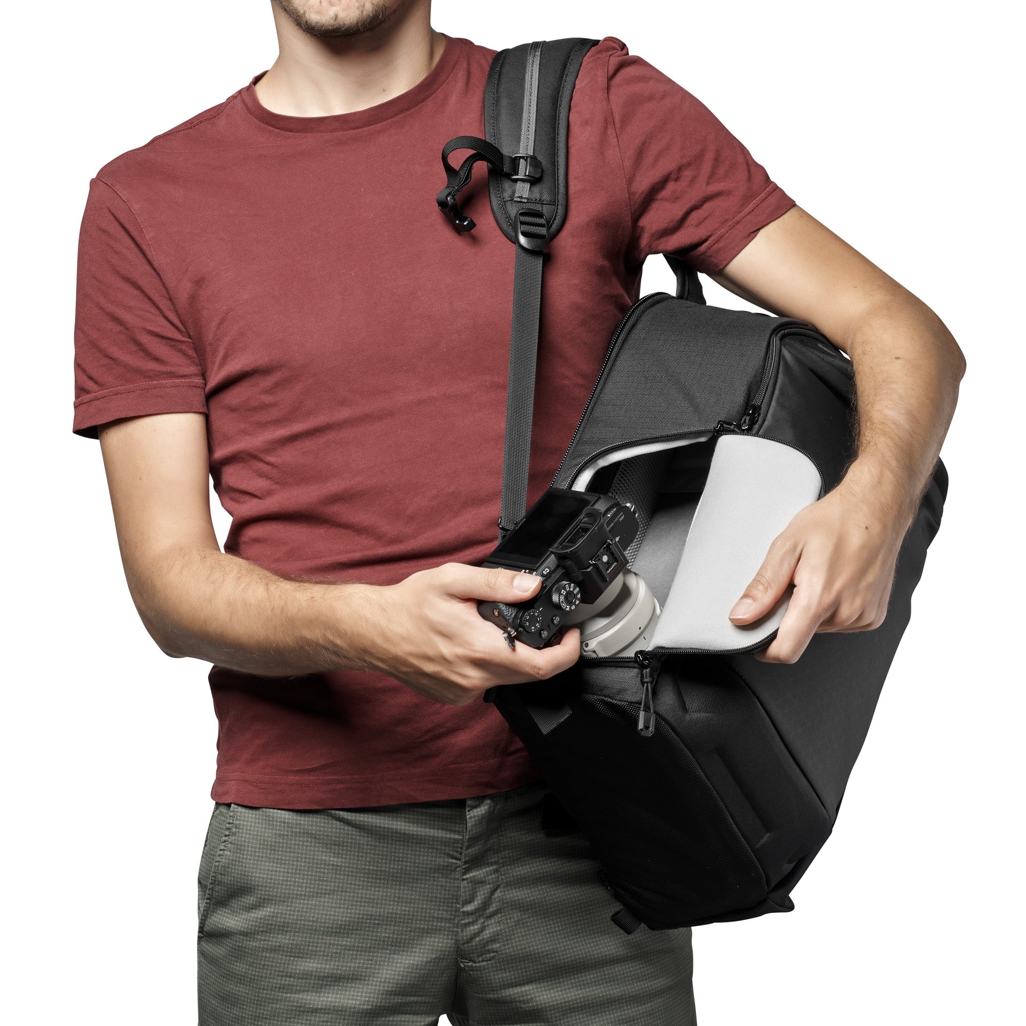 Раница Lowepro Flipside 300 AW III - Тъмно сиво - 17L