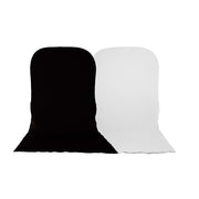 Manfrotto Plain Collapsible 1.8 x 2.15m with Black/White Train