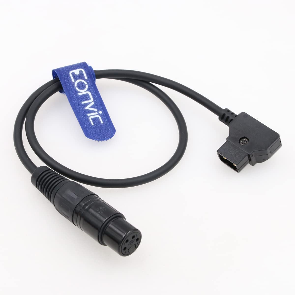 Power cable D-tap Male to 4 Pin XLR Female (Straight Cable 25cm)