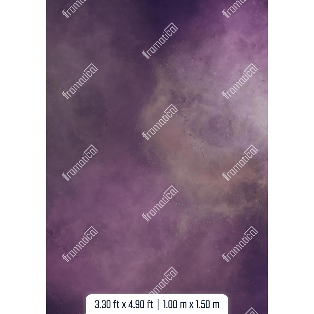 Текстилен фон - Lavender Galaxy-Inspired - 1.00m x 1.50m