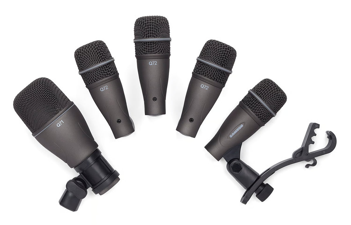 Samson DK705 – Комплект от 5 динамични микрофона за барабани