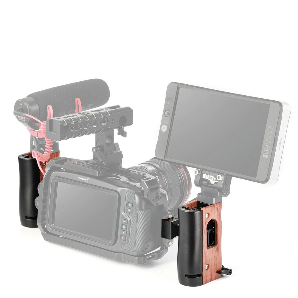 SmallRig NATO Handle for BMPCC 4K and Samsung T5 SSD