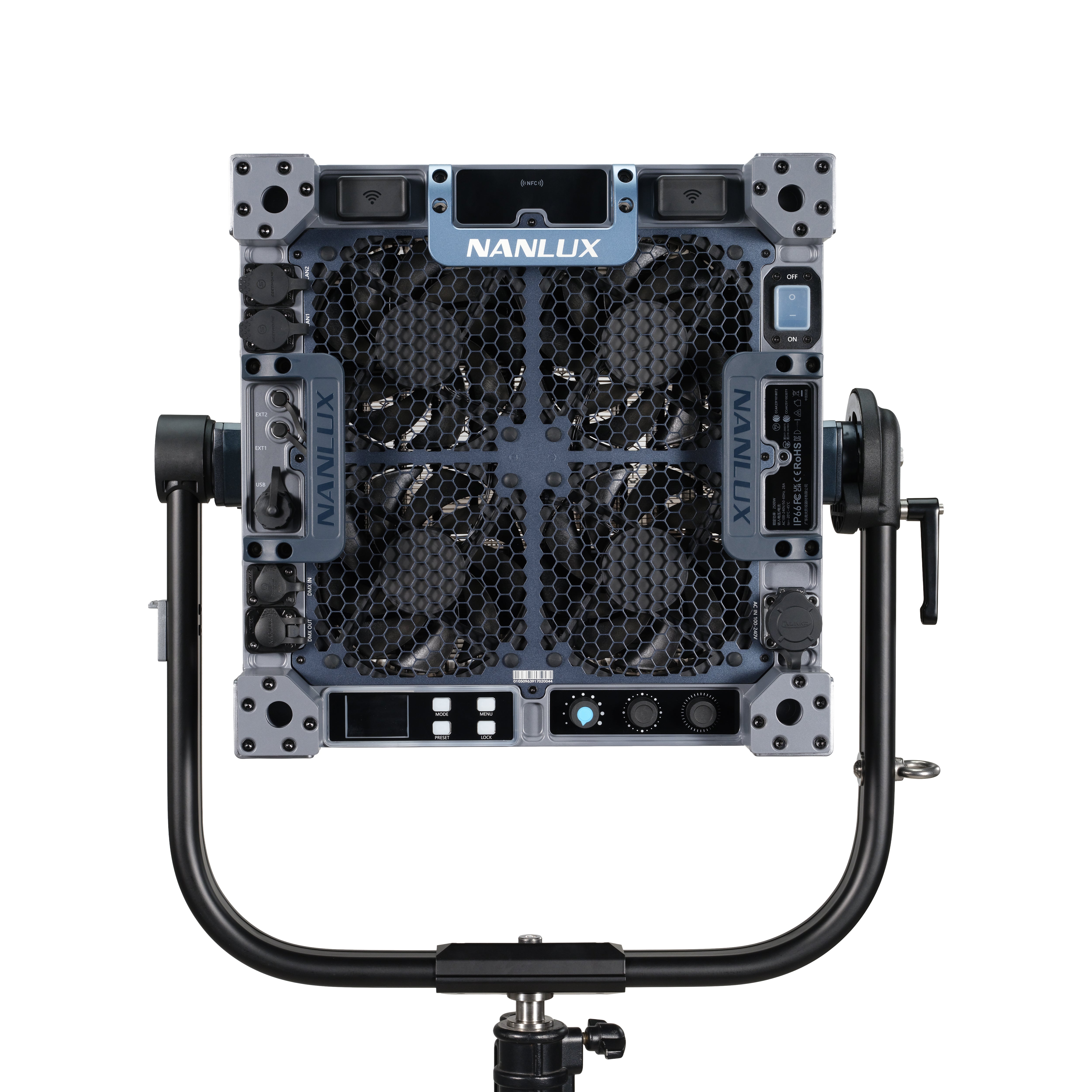 NANLUX Matrix 2500B LED Bi-color Multi-Source Spot Light Flight Case Kit