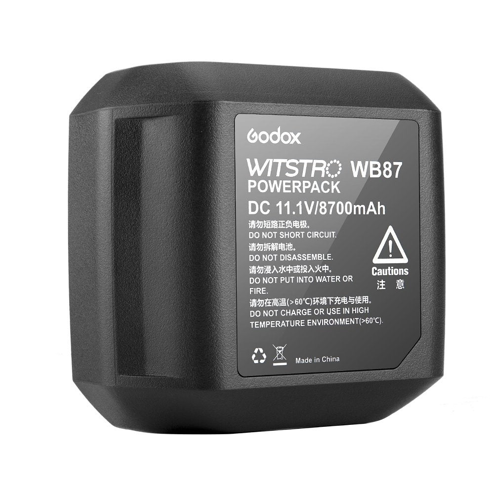 Battery GODOX WB87 for WITSTRO AD600