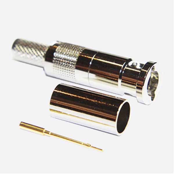 Micro BNC male connector - COAX CONNS 67-005-B66-FA MICRO BNC 12G UHD
