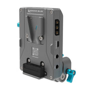 Kondor Blue V-Mount Pro Батерийна Плоча с Клампа за Тръби