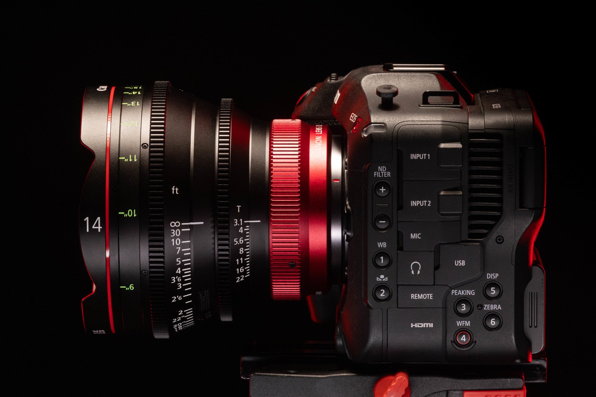 Кино обектив Canon CN-R 14mm T3.1 L F (метричен)