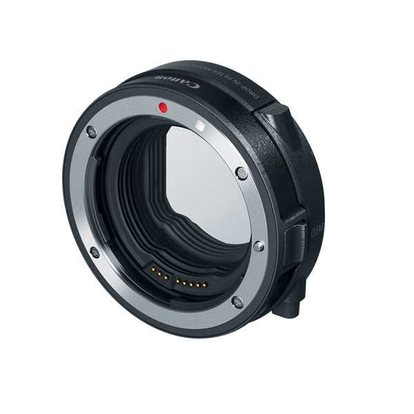 Canon drop-in filter mount adapter EF-EOS R with variable nd filter - адаптер