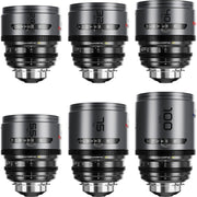 Комплект 6 обектива DZOFILM PAVO 2x S35 28/32/40/55/75/100mm (Неутрално покритие, PL&EF, Метрична скала)