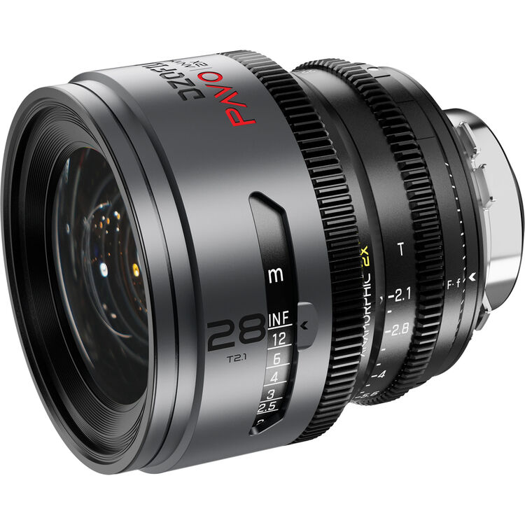 Комплект 6 обектива DZOFILM PAVO 2x S35 28/32/40/55/75/100mm (Неутрално покритие, PL&EF, Метрична скала)