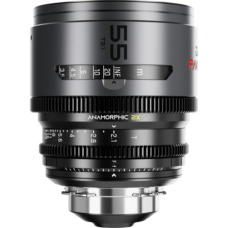 Комплект 6 обектива DZOFILM PAVO 2x S35 28/32/40/55/75/100mm (Неутрално покритие, PL&EF, Метрична скала)
