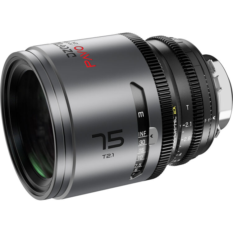 Комплект 6 обектива DZOFILM PAVO 2x S35 28/32/40/55/75/100mm (Неутрално покритие, PL&EF, Метрична скала)