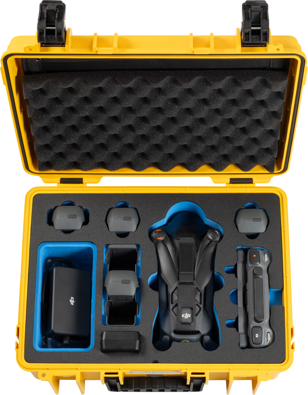 B&W Outdoor Cases Type 5000 for DJI Mavic 4 Pro - Yellow