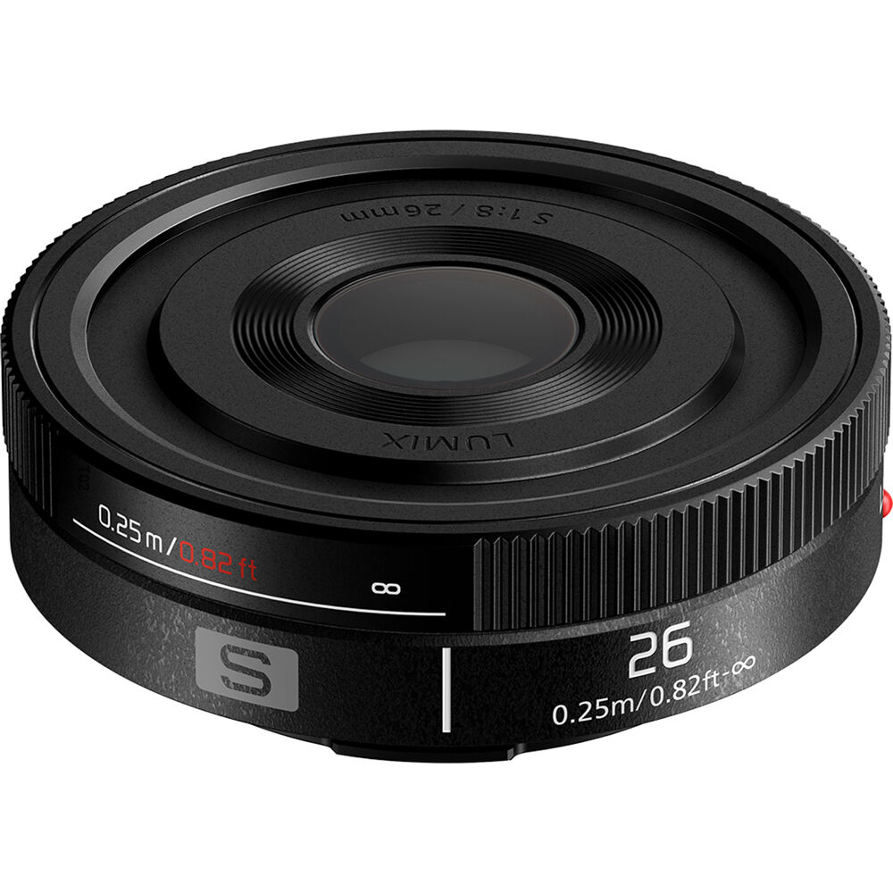 Обектив Panasonic Lumix S 26mm f8.0 тип палачинка