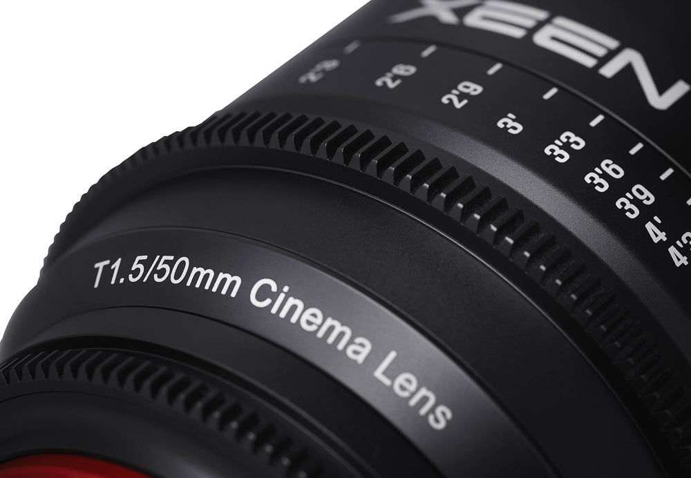 Cinema lens XEEN 50mm T1.5 for Canon EF