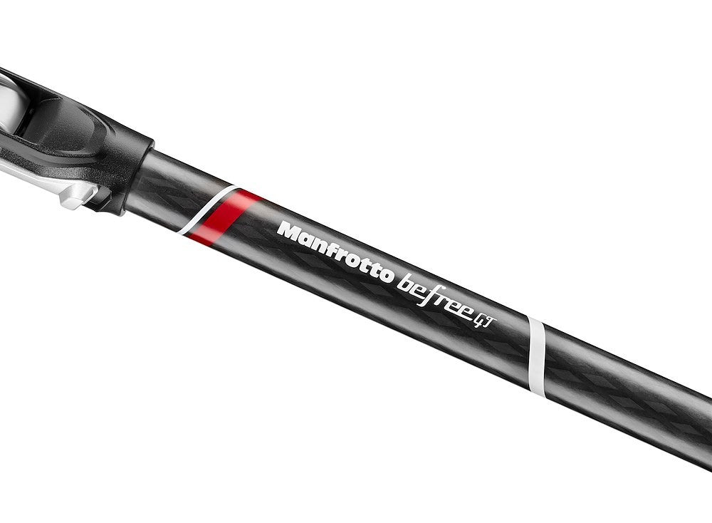 Manfrotto Befree GT Carbon fiber Tripod twist lock, ball head