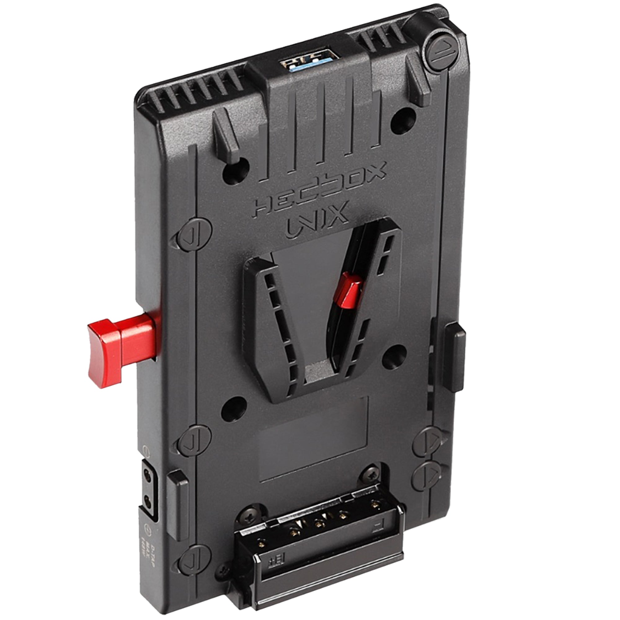Hedbox V-Lock UNIX II Adaptor Plate 3 x D-Tap & USB 5V Power Out