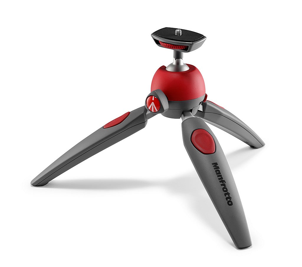Manfrotto PIXI EVO 2 SECTION MINI TRIPOD RED