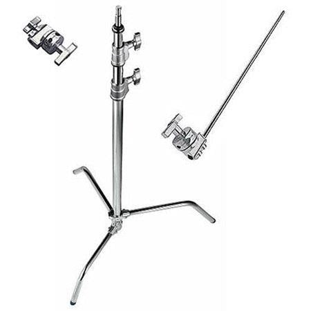Статив Manfrotto Avenger C-STAND KIT 33 - с фиксирана колона, шпага и грип глава - хромиран