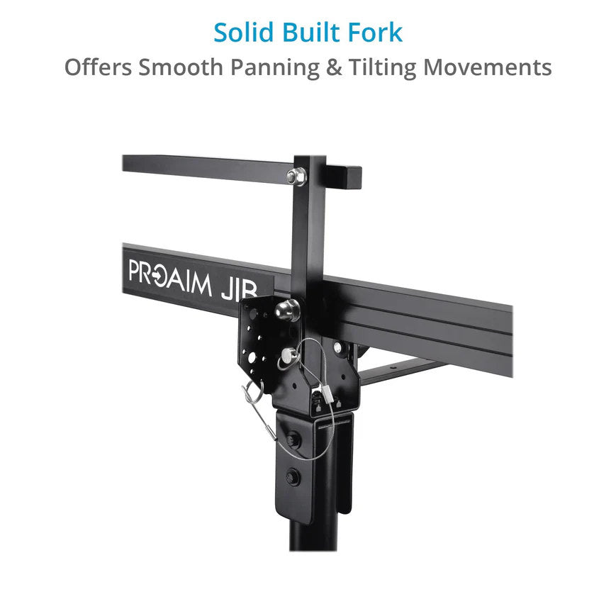 PROAIM JIB Arm - 3.6m with Jr. Pan-Tilt Head