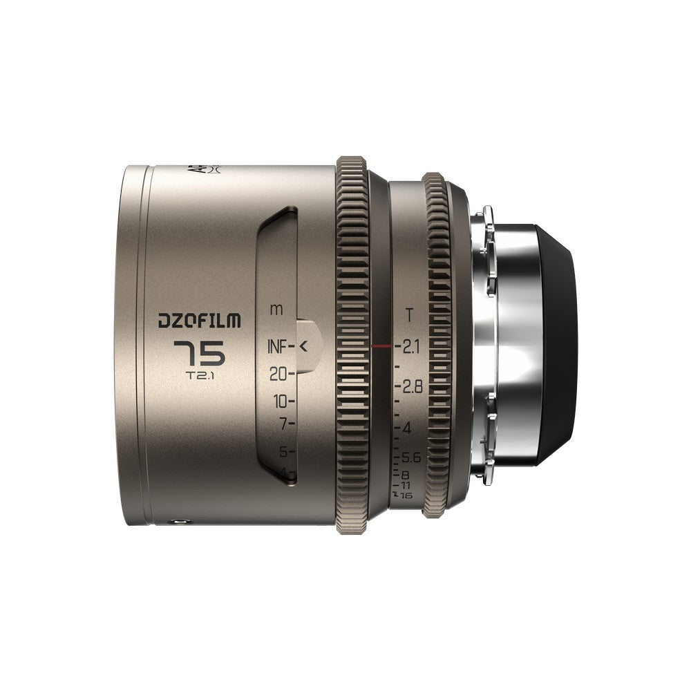 Хибриден Анаморфен Обектив DZOFILM Arcana 75mm T2.1 FF 1.5x (PL, Метрична скала)