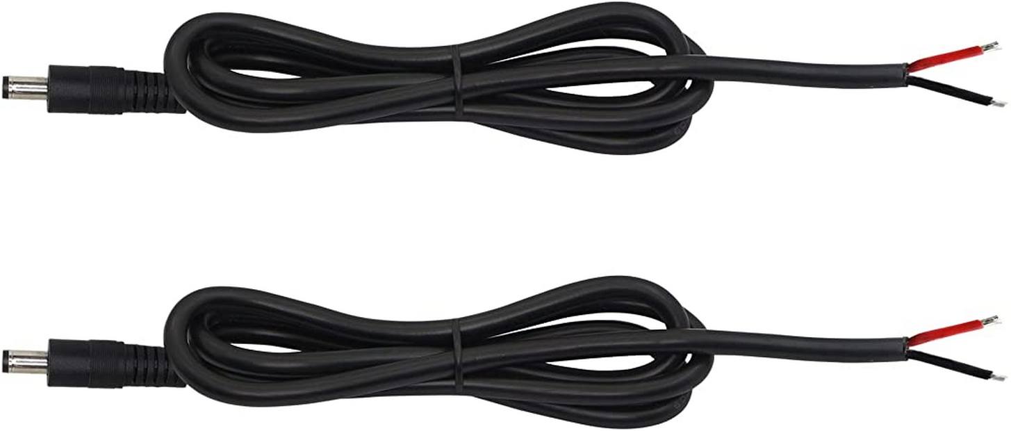 Cable DC 5.5mm x 2.5mm Male to Blank Wire