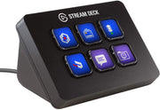 Контролер Elgato Stream Deck Mini, 6 LCD бутона, Черен