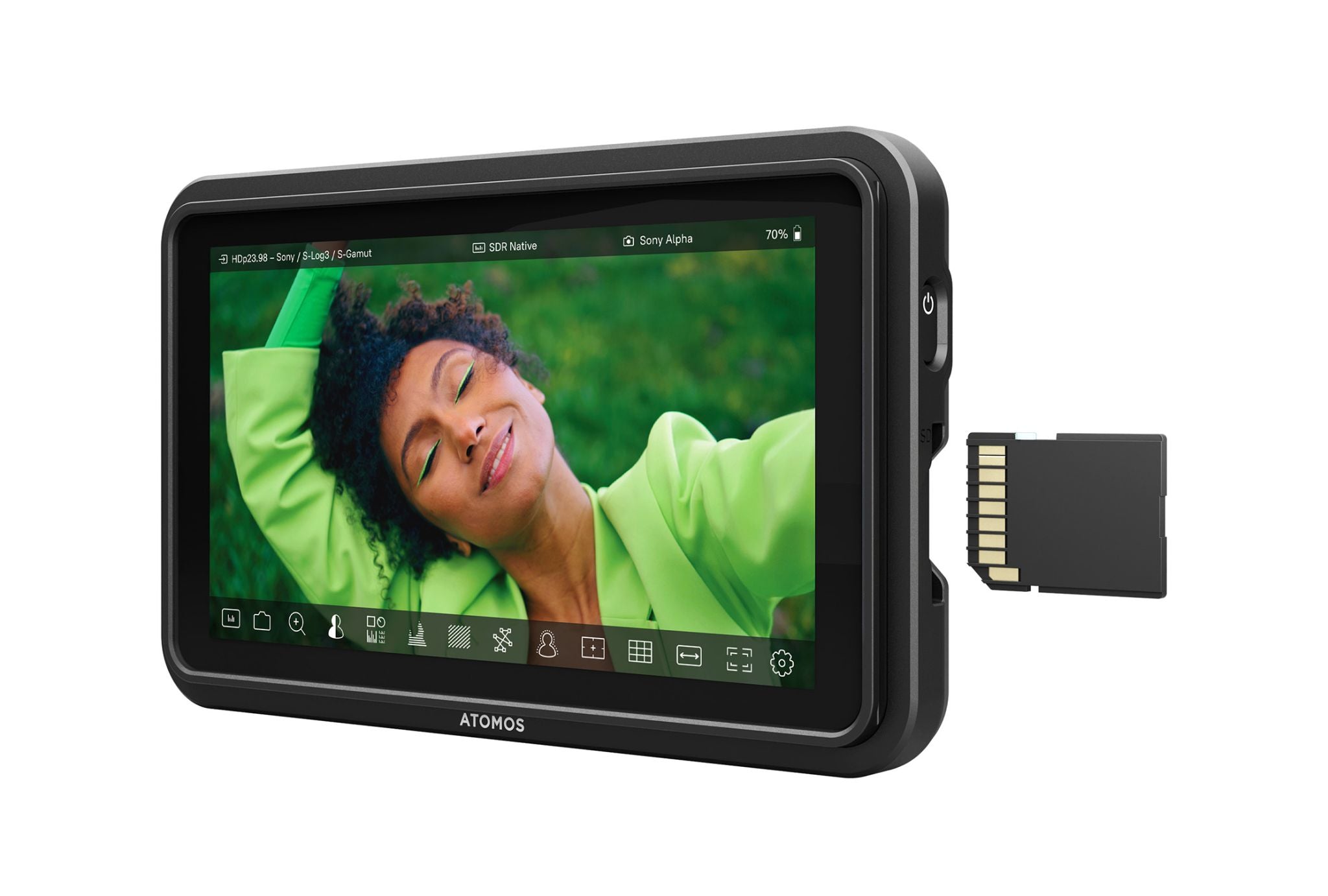 Монитор Shinobi II HDR 4K HDMI- 5 инчов - с камера контрол
