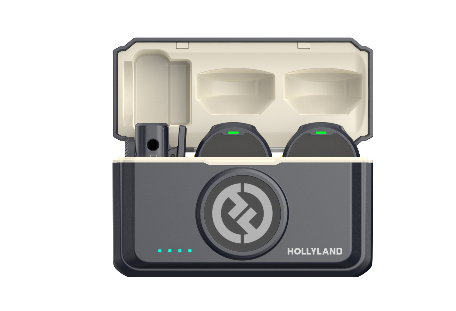 HOLLYLAND Lark M2 Combo - 2 бр безжични брошки и двуканален приемник