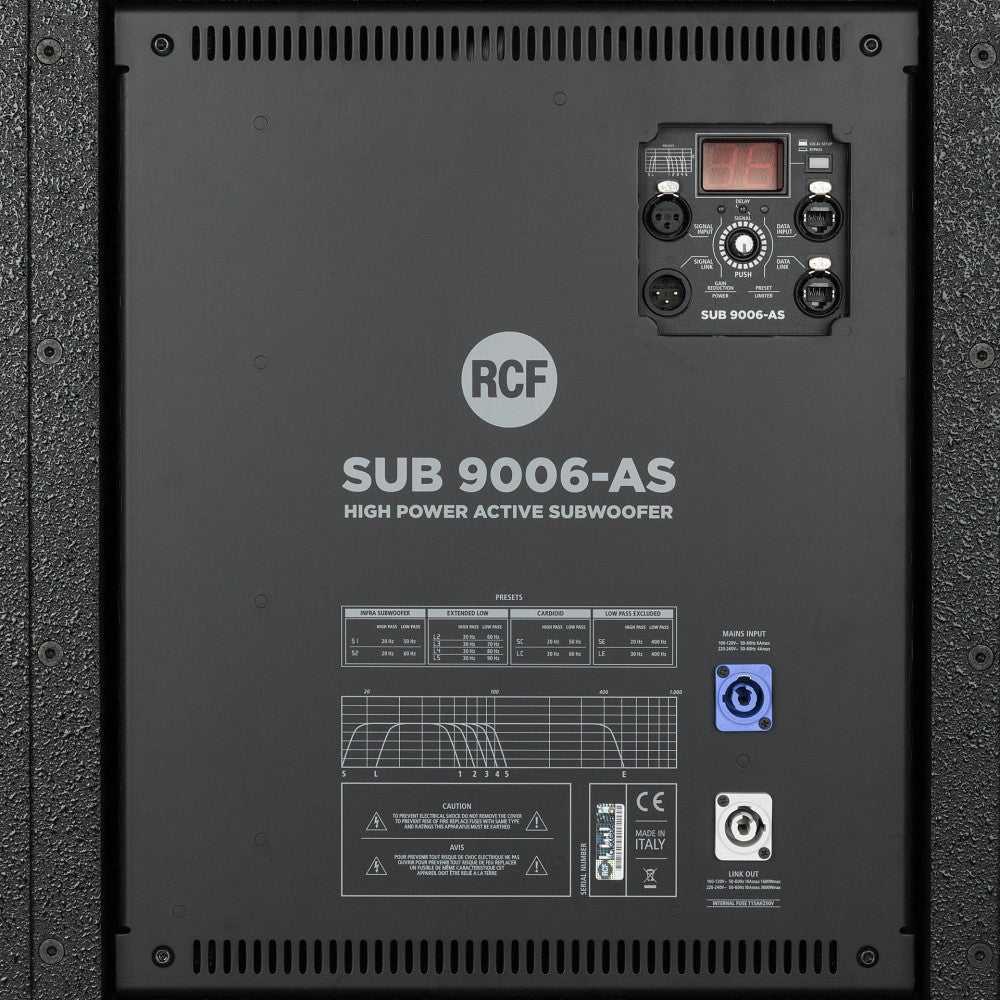 RCF - SUB 9006-AS - тонколона