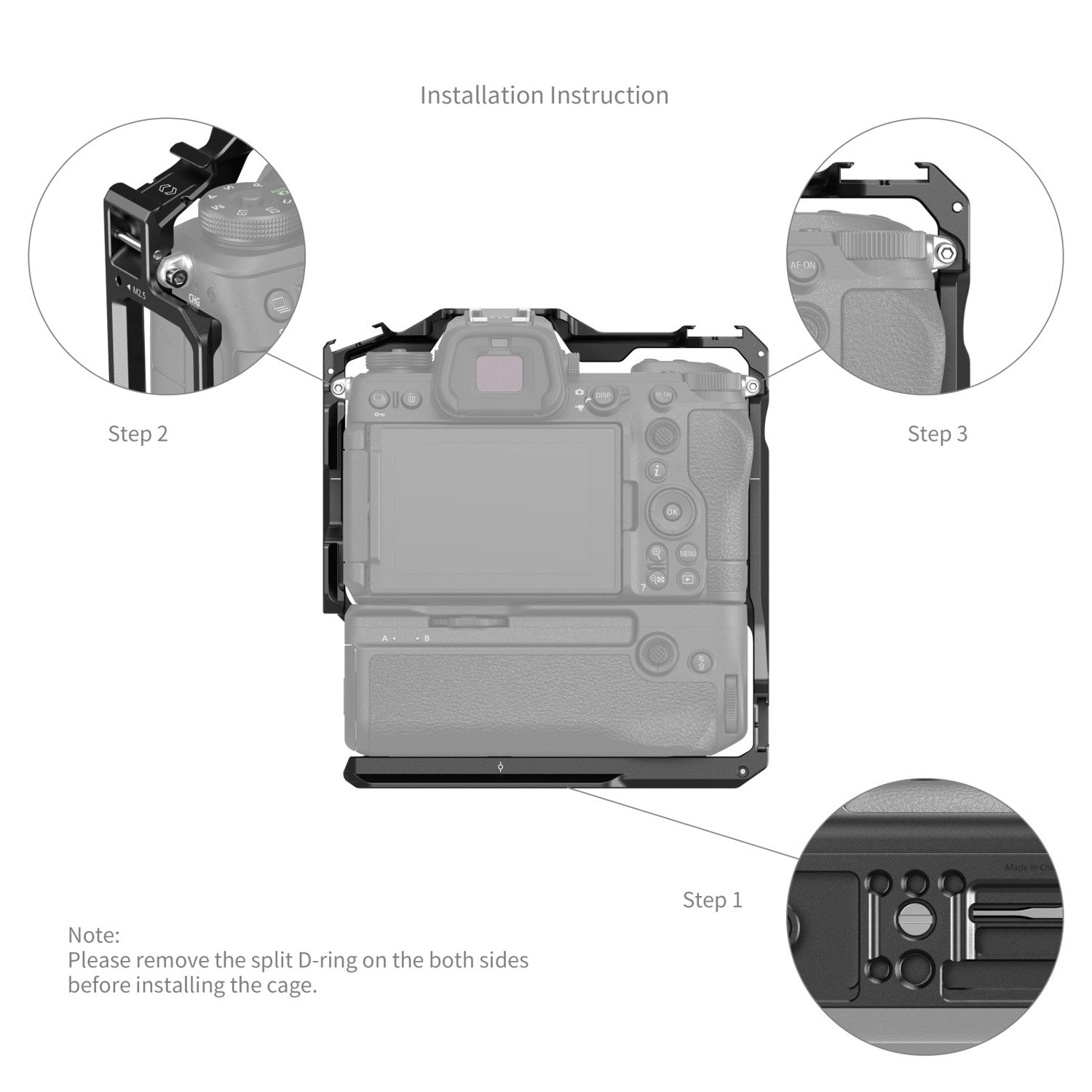 Клетка SmallRig за камера Nikon Z6III with MB-N14 Vertical Grip 4524