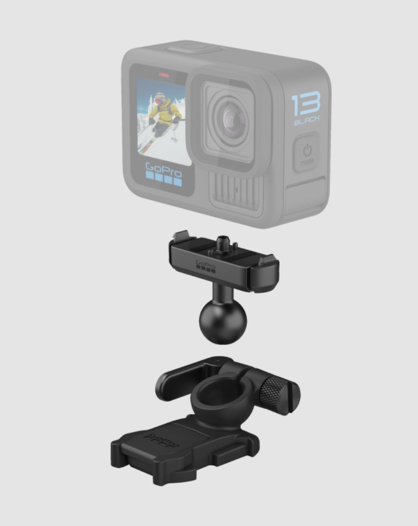GoPro HERO13 Black Magnetic Latch Ball Joint Mount