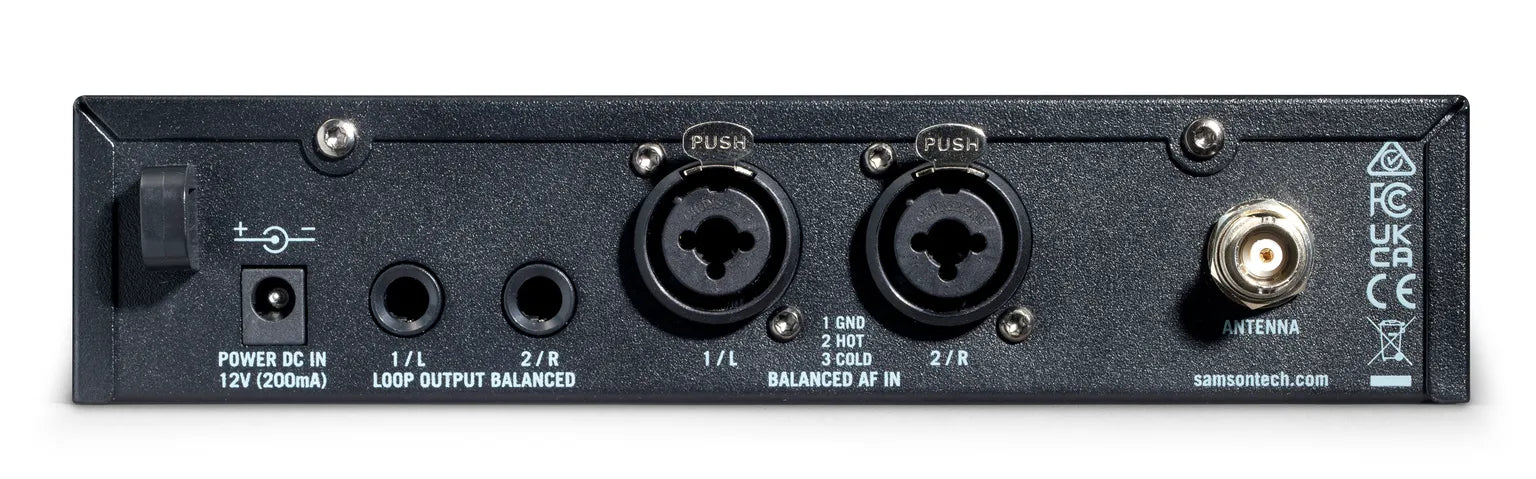 Samson EarAmp EWM100 Dual - L Band Dual Wireless In Ear Monitoring System