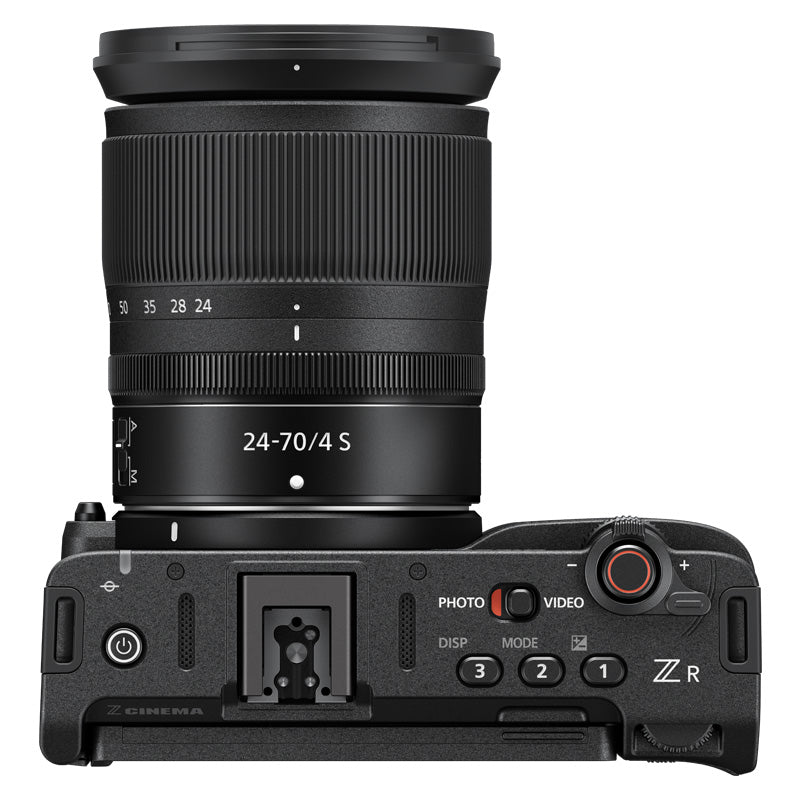 Фотоапарат Nikon ZR тяло + Обектив Nikon Z Nikkor 24-70mm f4 S