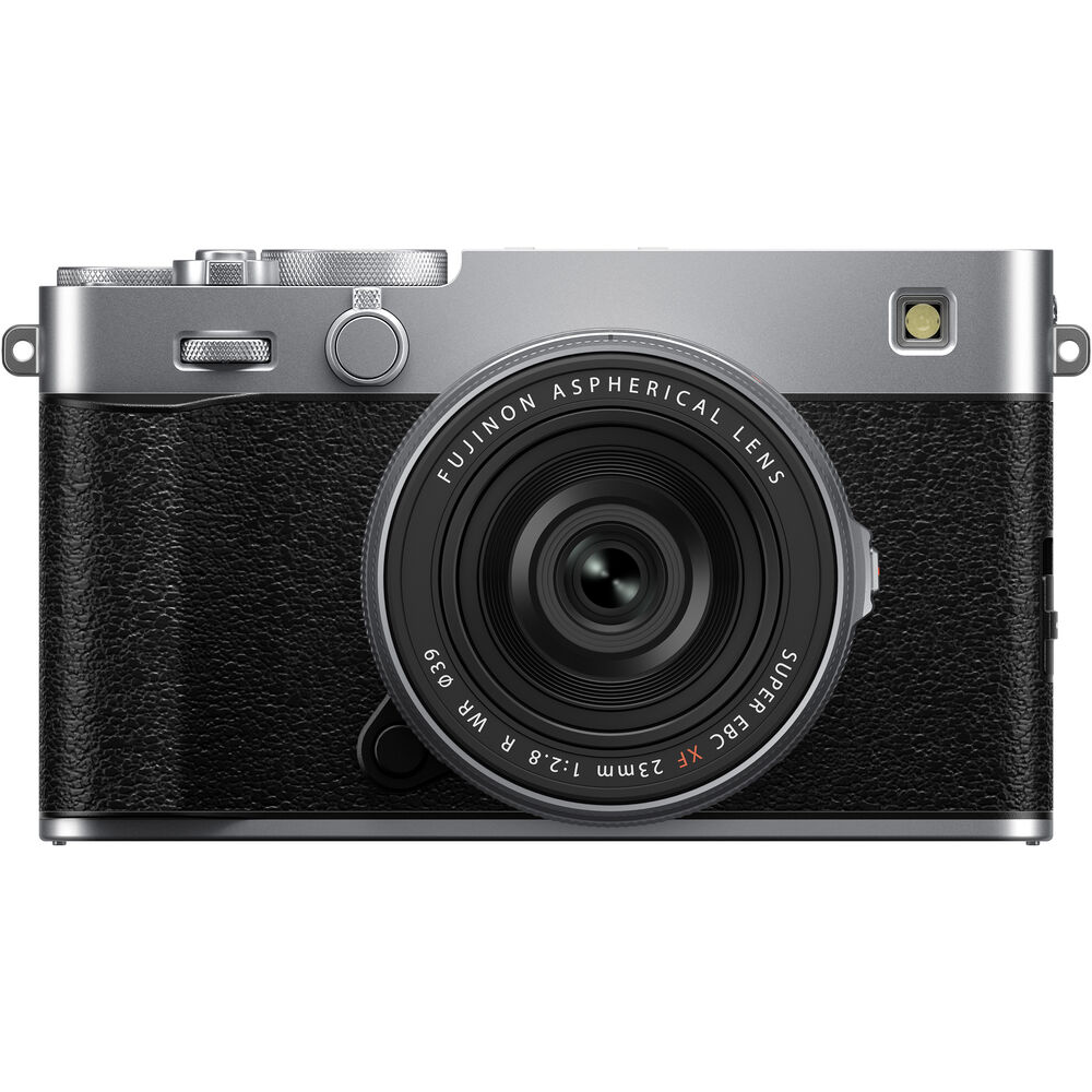 Фотоапарат Fujifilm X-E5 с обектив XF 23mm f/2.8 (Сребърен)