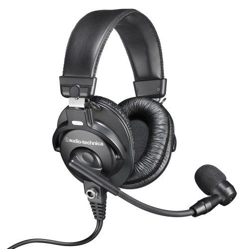 Audio-Technica BPHS1-XF4 COMMUNICATION STEREO HEADSET WITH DYNAMIC BOOM MICROPHONE