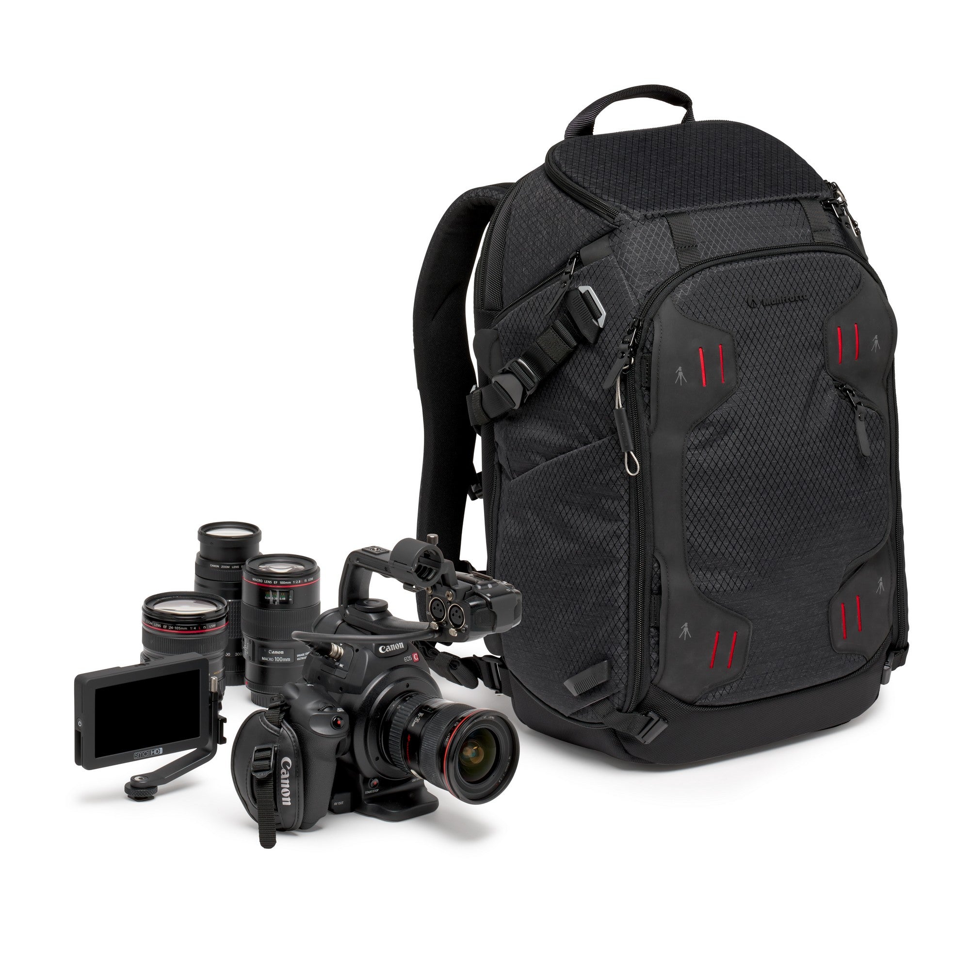 Manfrotto PRO Light Multiloader Camera Backpack M for DSLR/Camcorder - 17L