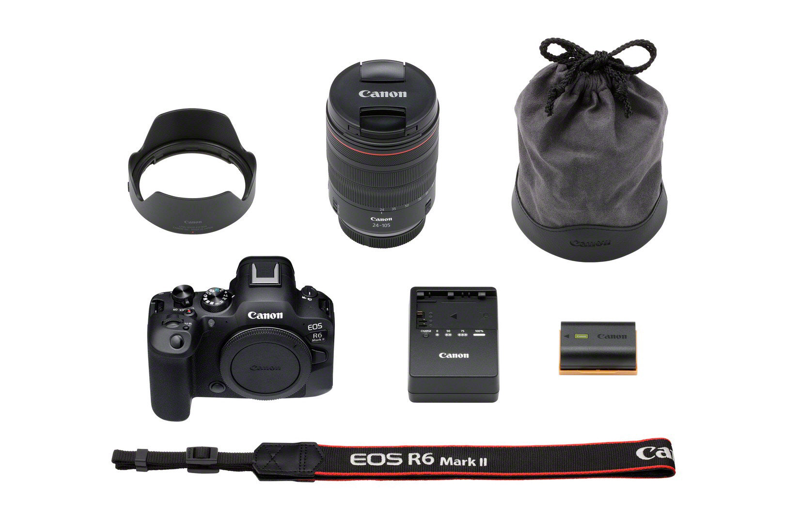 Фотоапарат Canon EOS R6 Mark II тяло + RF 24-105 f4-7.1