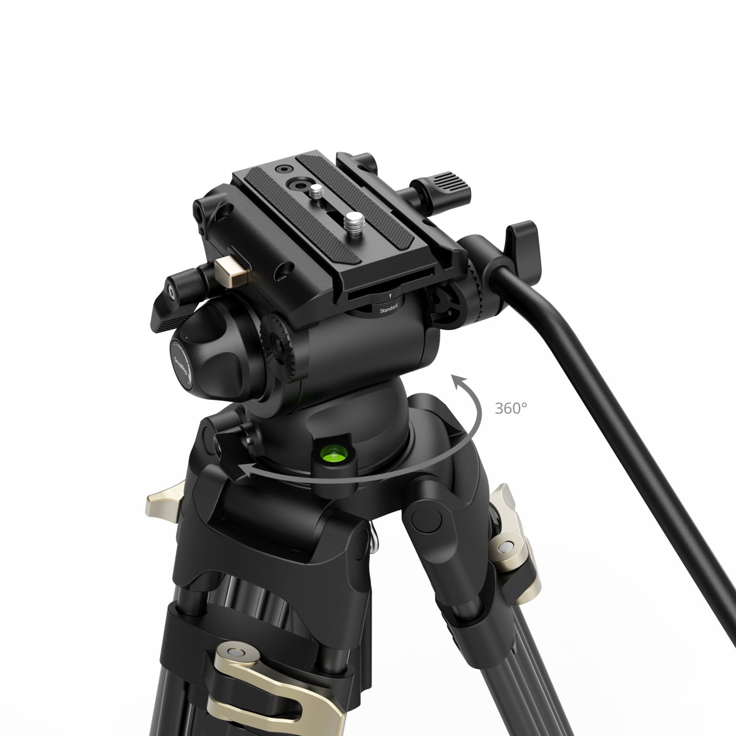 Комплект видео статив SmallRig Heavy-Duty Fluid Head Tripod AD-01S 4686