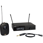 Shure SLXD14 H56 (518-562 MHz) - wireless instrumental kit with bodipack transmitter, receiver and WA305 instrumental cable