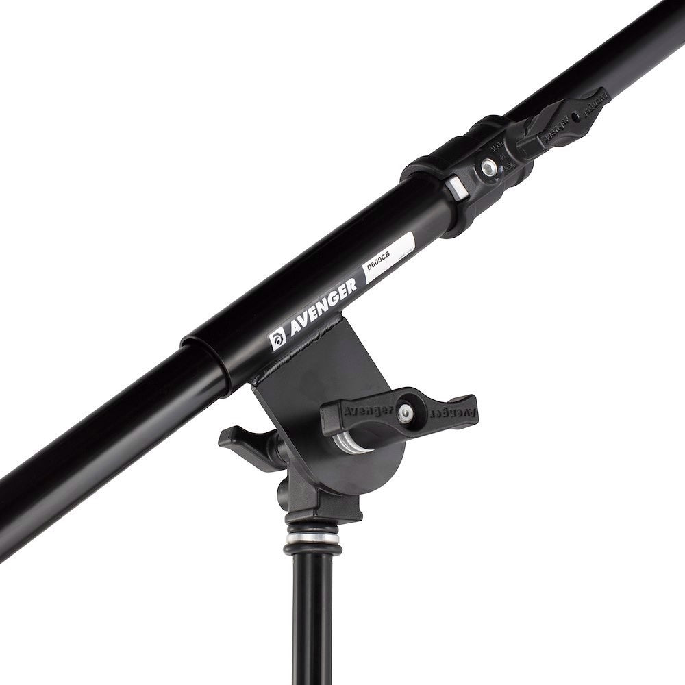 Напречно рамо Manfrotto Avenger Mini Boom D600CB - черна хромирана стомана