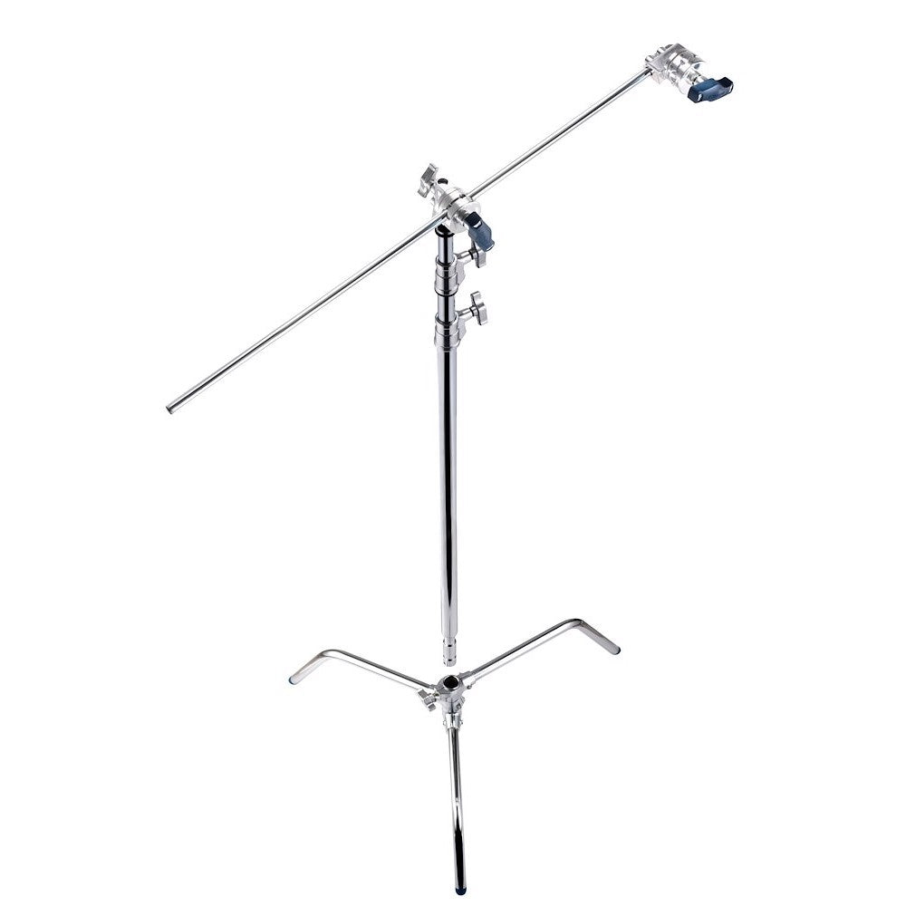 Статив за осветление Manfrotto Avenger C-STAND KIT 30 с разглобяема колона, шпага и грип глава - хромиран