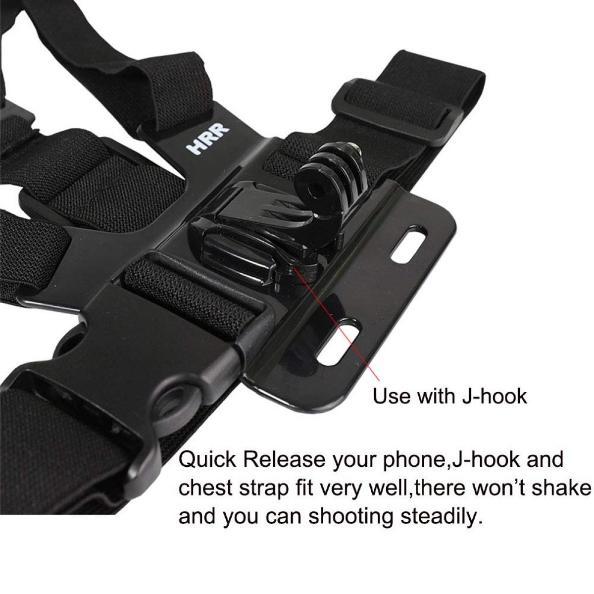 Комплект за гръдно монтиране K&F Concept's Phone Chest Strap Mount - екшън камера
