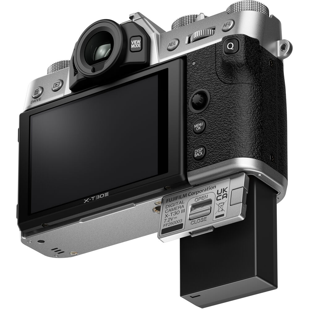 Фотоапарат Fujifilm X-T30 III (Сребърен) с обектив Fujifilm XC 13-33mm f/3.5-6.3