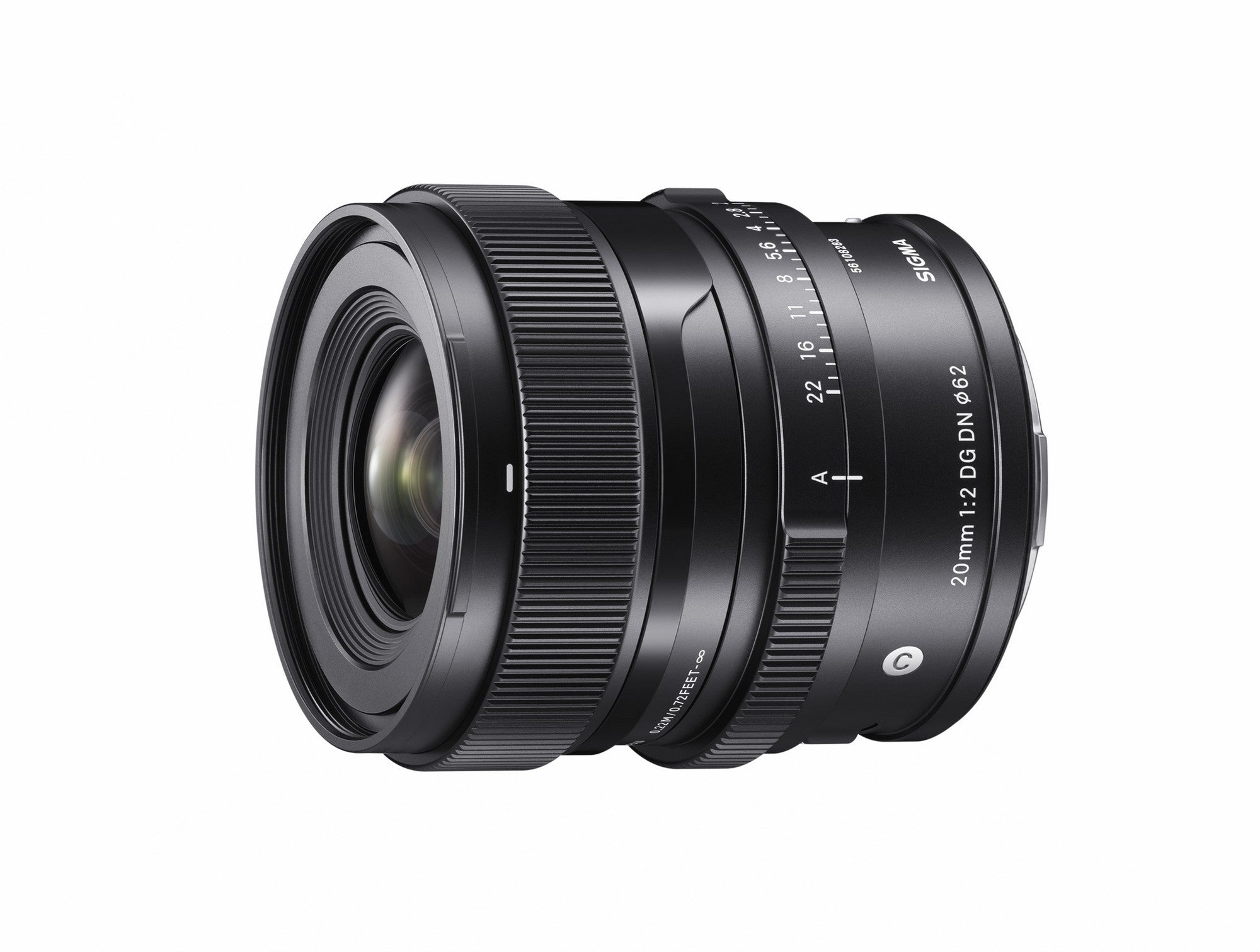 Обектив Sigma AF 20mm f2 DG DN Contemporary за L-mount